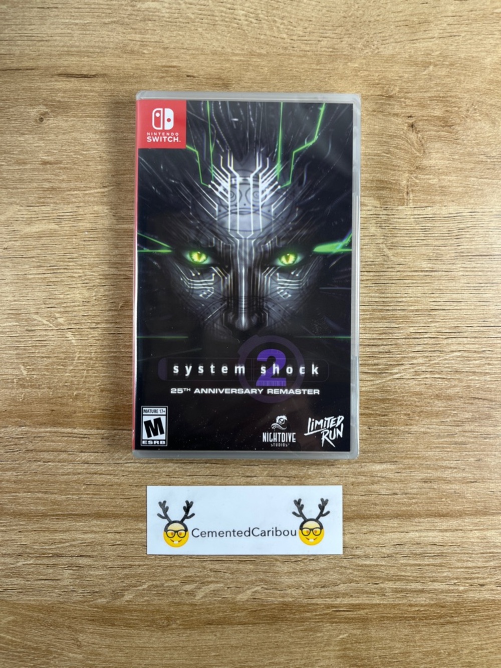 System Shock 2 25th Anniversary Remaster Switch Game Limited Run NEW SEALED